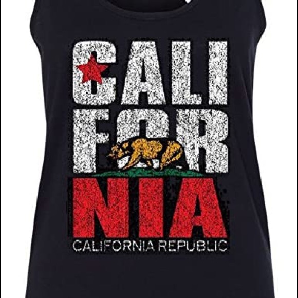 Women’s Black California Republic Tank - Picture 4 of 4